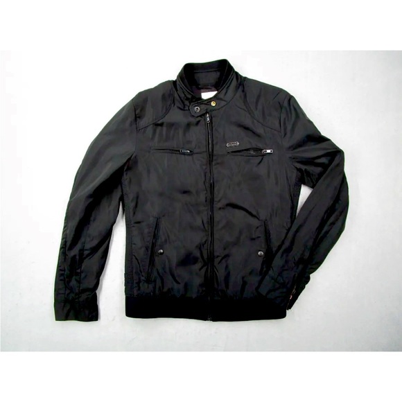 Diesel men’s stylish jacket. Black. Size Medium. Lightweight, windbreaker. - Picture 1 of 12